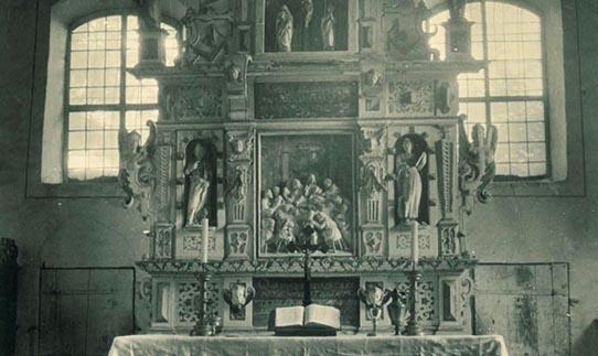 Der Altar dazumal