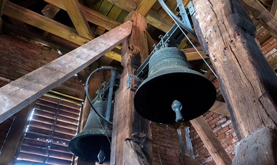 Blick in den Glockenturm